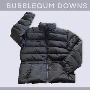 Bubblegum Down Puffer Jacket Black-Medium